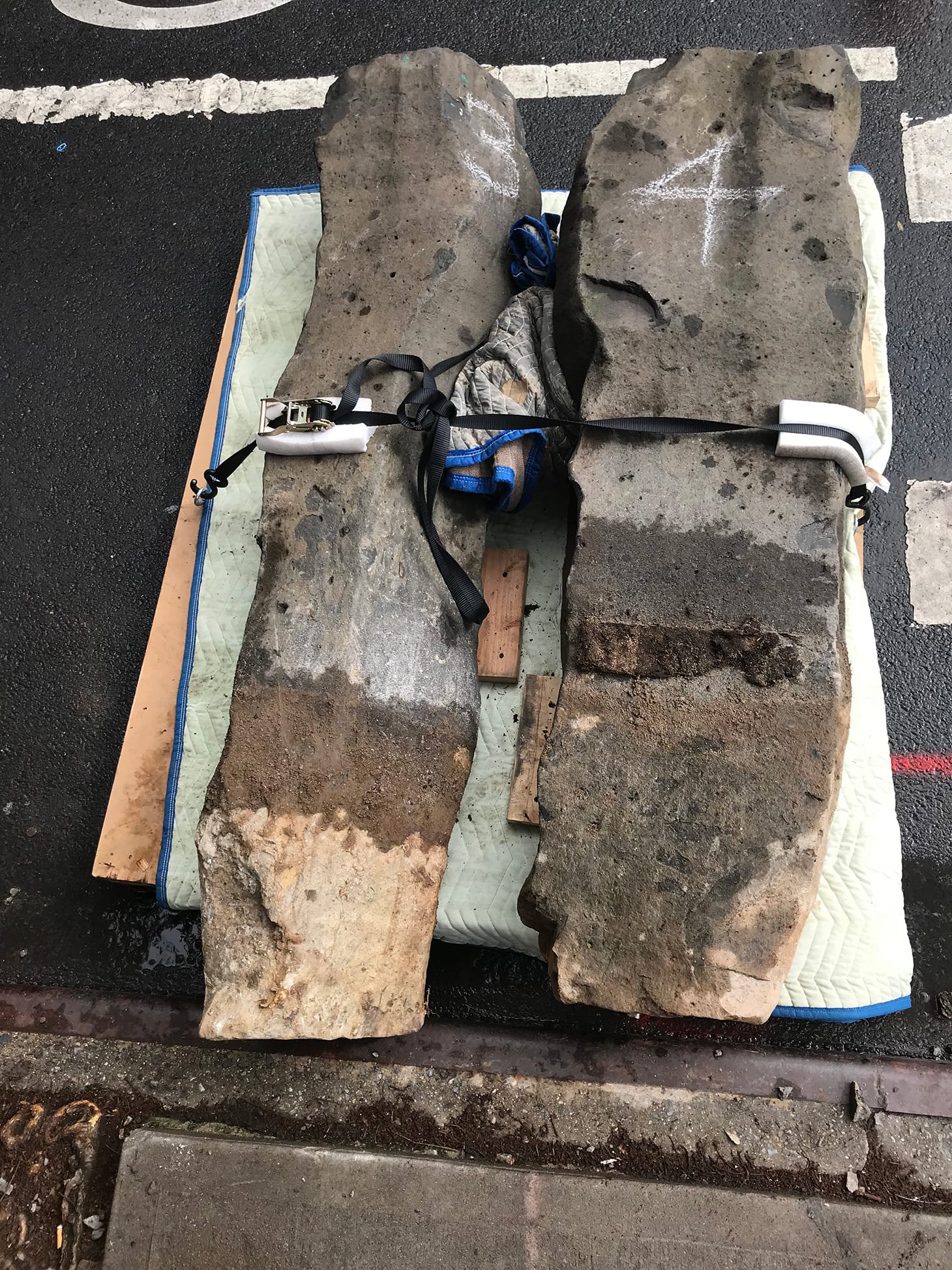 Removal of the Bueys Stones