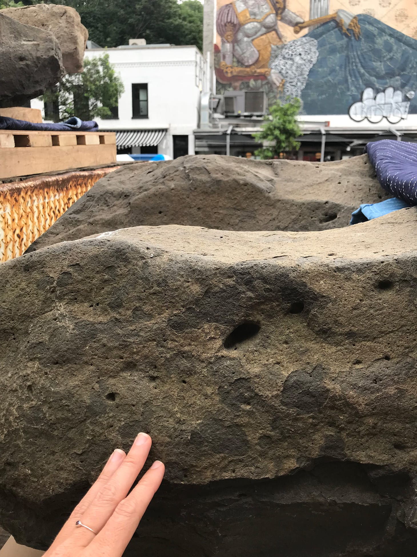 Removal of the Bueys Stones