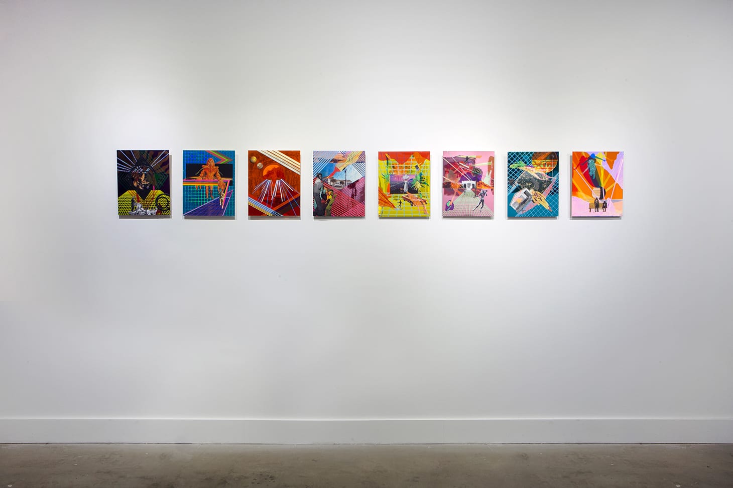 <em/>Dreams of Fire & Starshine installation shot