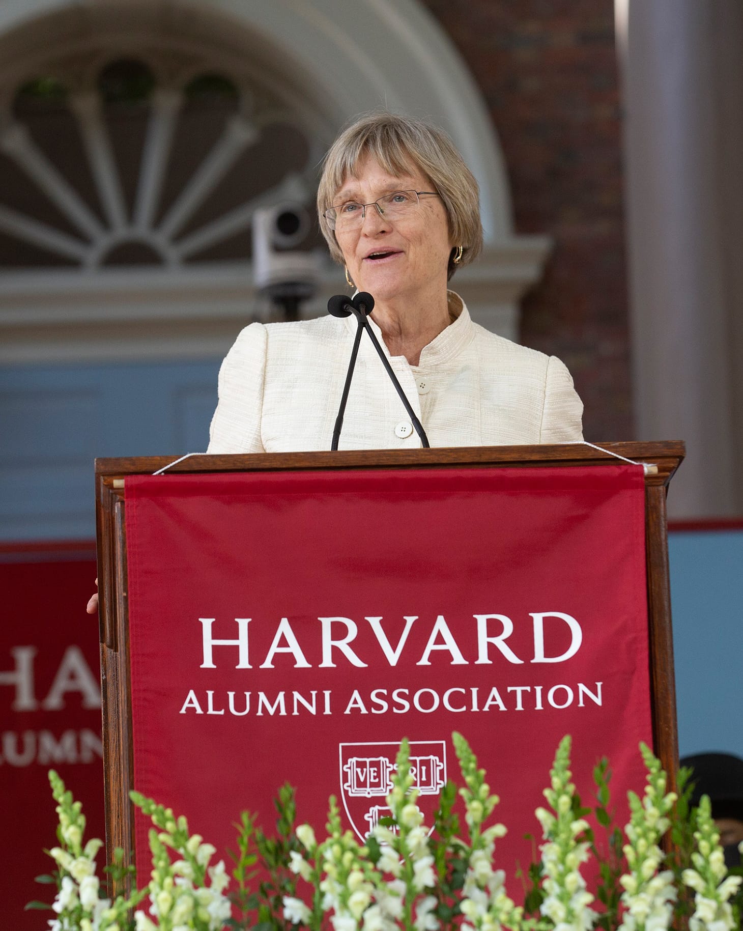 Drew Gilpin Faust (Photo by Jon Chase/Harvard University) (image courtesy of the Getty Foundation)