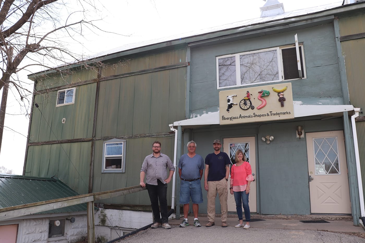 FAST Corp. staff (Photo by the author for Hyperallergic)