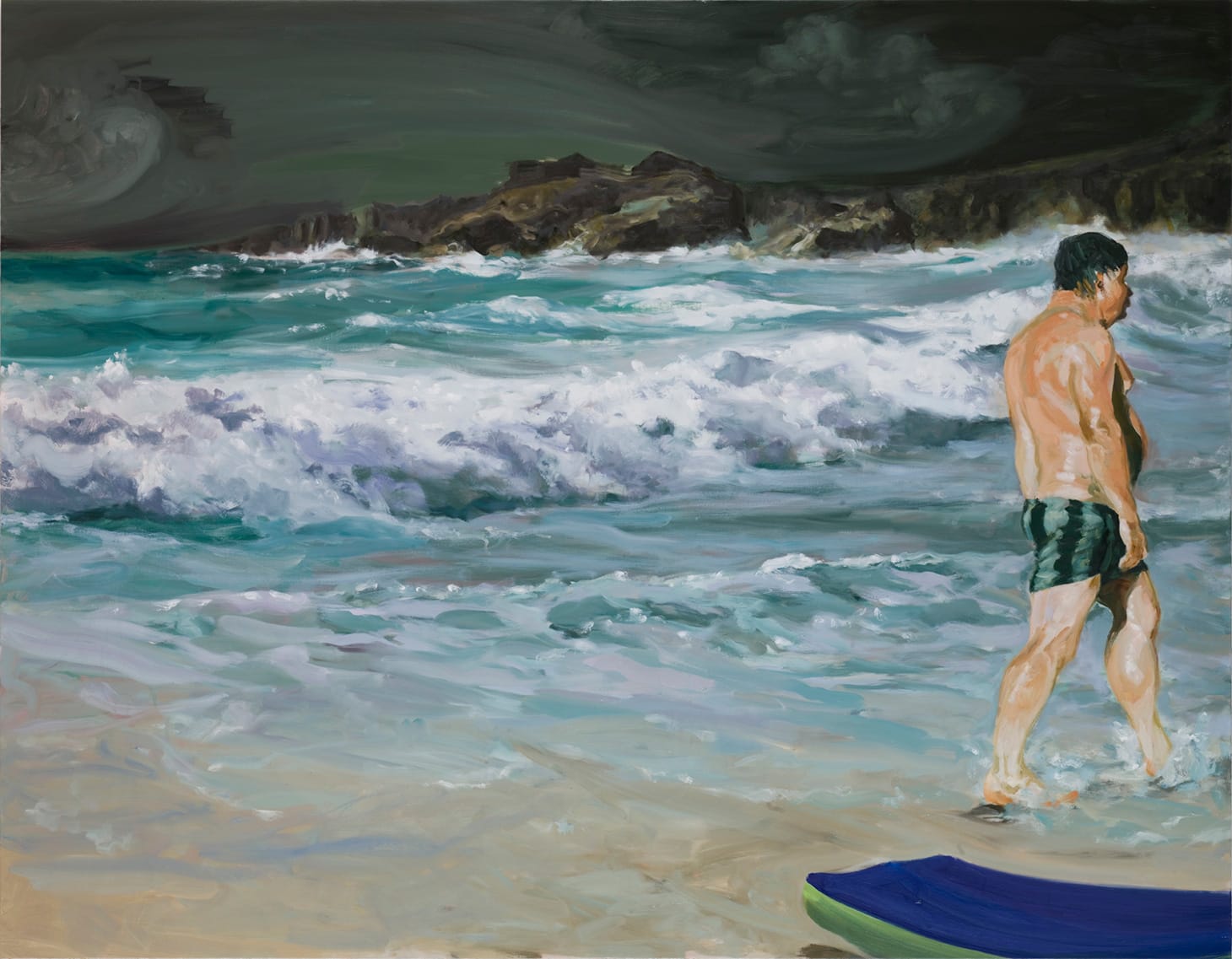 Eric Fischl, "Scenes from Late Paradise: Stupidity"(2006–2007), oil on linen, 84 x 108 in., Hall Art Foundation (photo courtesy the artist)