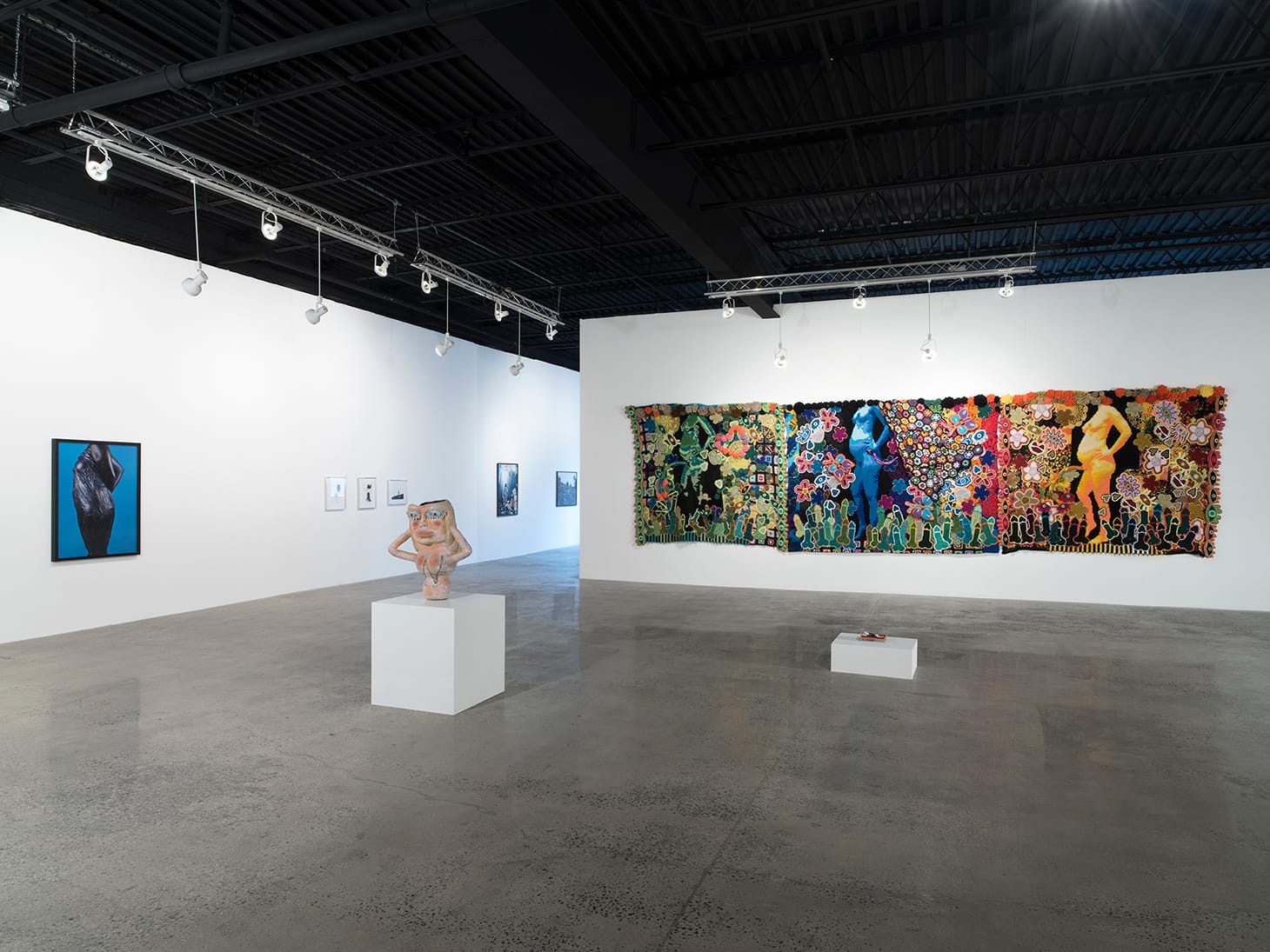 Installation shot of <em/>Please Touch: Body Boundaries at Mana Contemporary (image courtesy of Mana Contemporary)