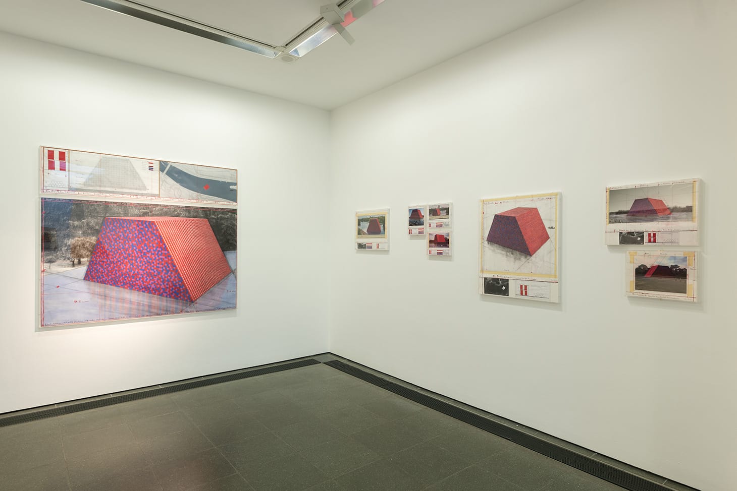 <em>Christo and Jeanne-Claude: Barrels and The Mastaba 1958-2018</em>, Installation view, Serpentine Gallery, London © 2018 Hugo Glendinning