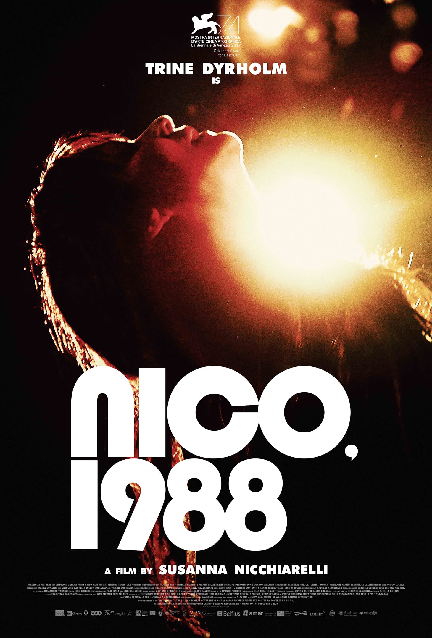 Theatrical one-sheet for <em/>Nico, 1988, a Magnolia Pictures release (all photos courtesy of Magnolia Pictures)