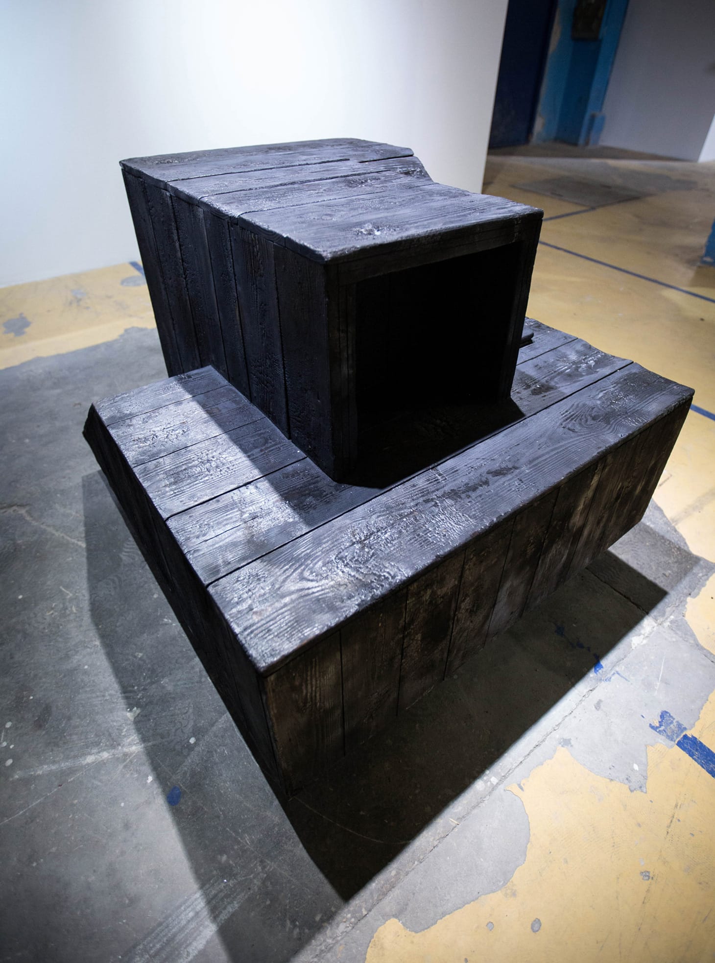 Younes Ben Slimanes, "Les Combustibles" (2018)(photo by Wassim Griman for the Kamel Lazaar Foundation)