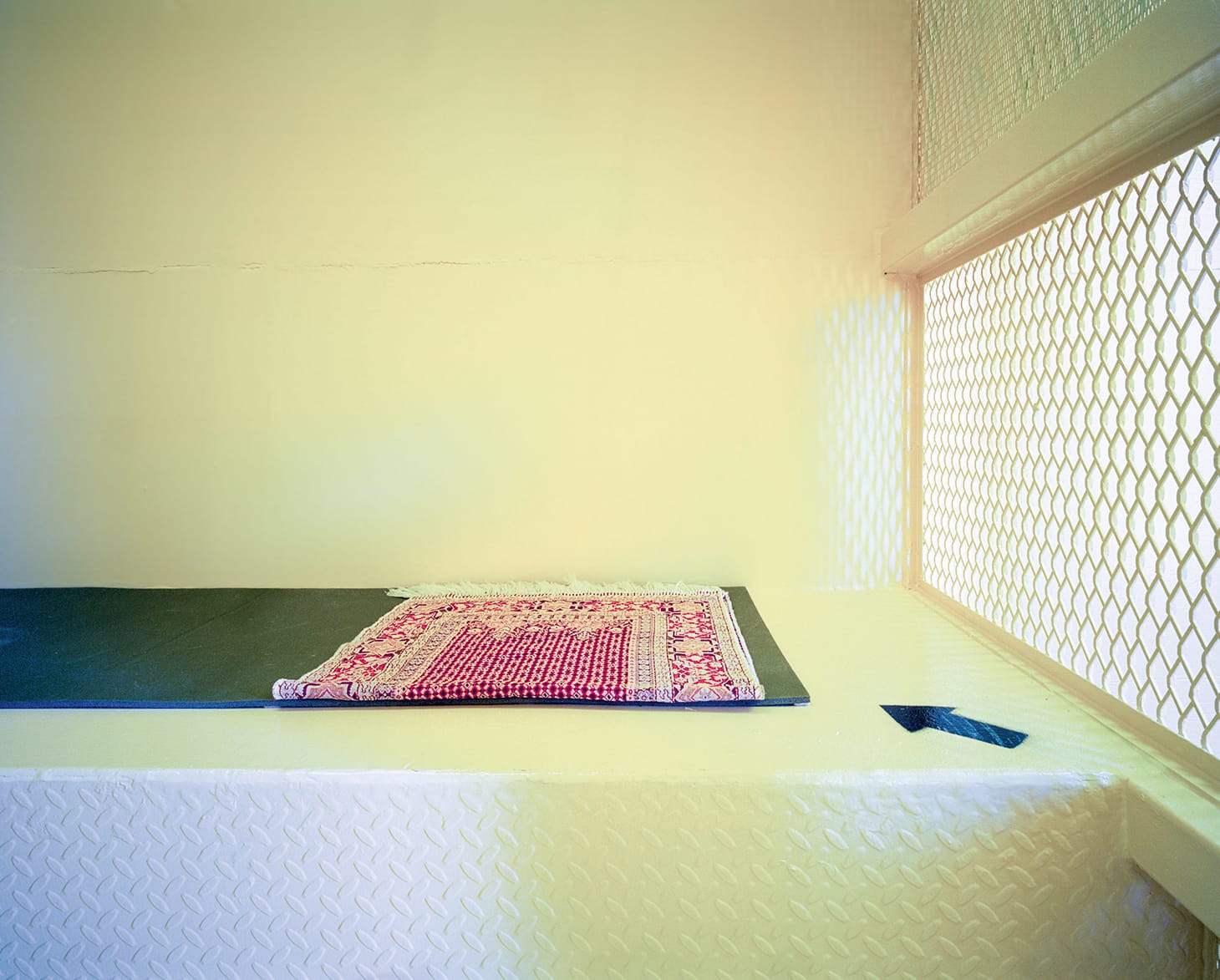 Prayer Rug with Arrow to Mecca, Camp Echo