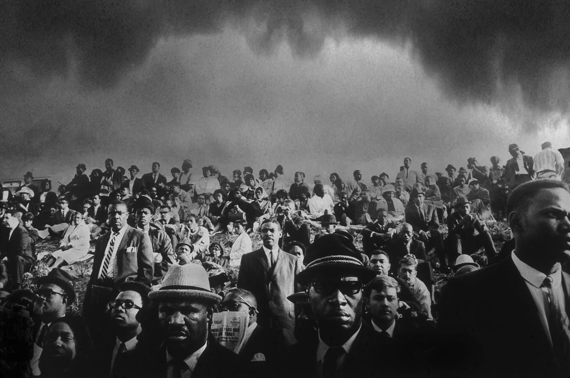 John Shearer, John Shearer, King Funeral March, 1968 Black & white photograph, 20 x 30 inches John Shearer Picturebook