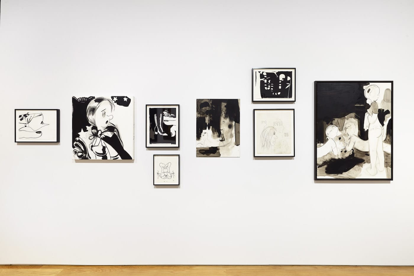 Ellen Berkenblit, <em>The Clock Unlocked</em>, installation view