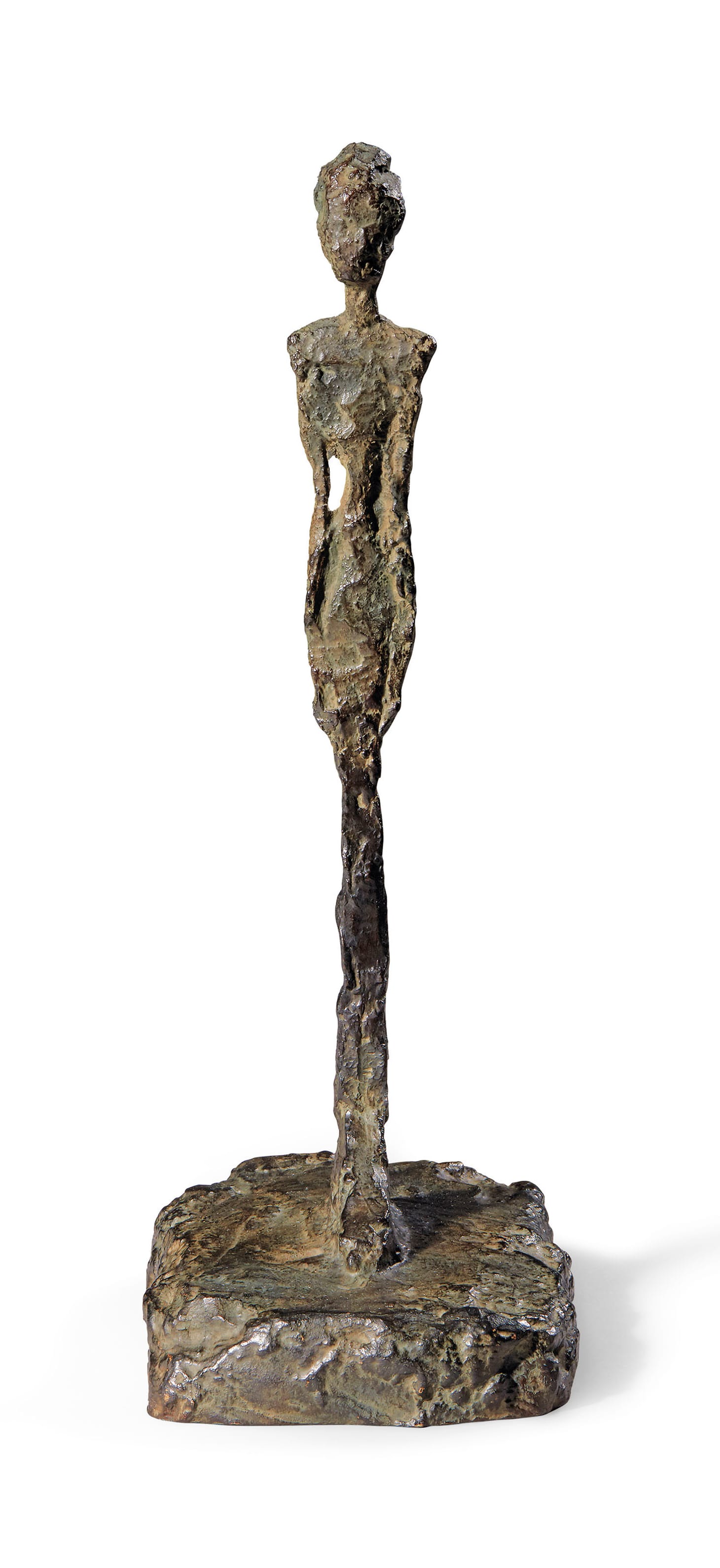 Alberto Giacometti, "Figurine de Londres I" (1965) (image courtesy Chiristie's)