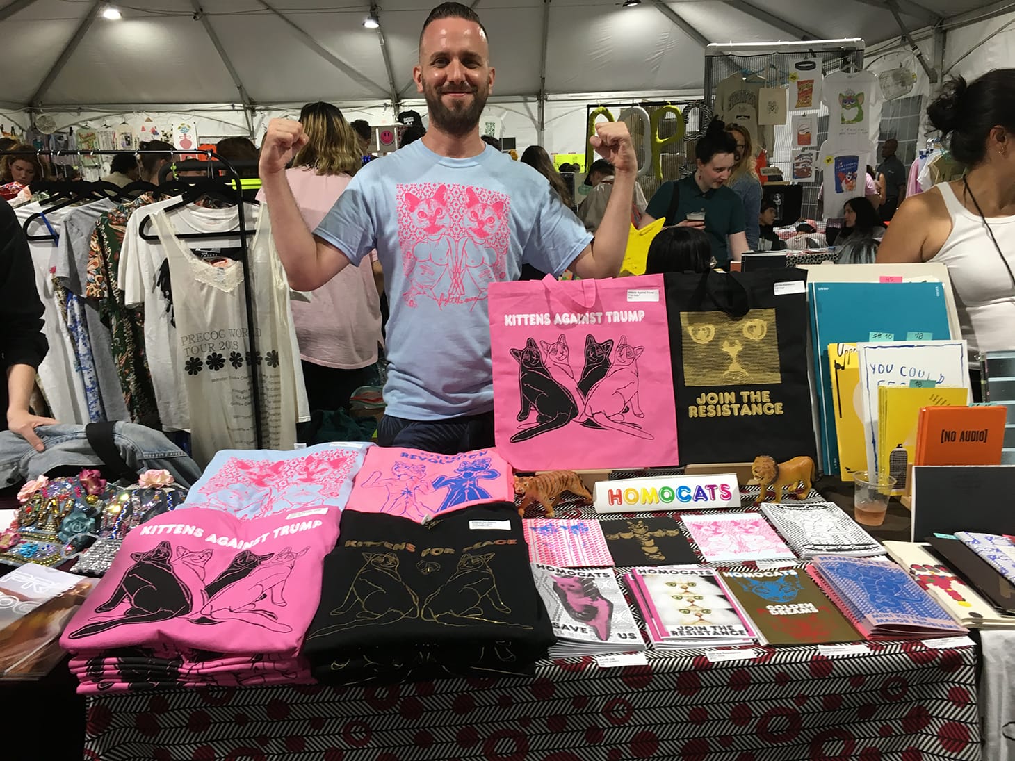 J. Morrison at the table for Homocats