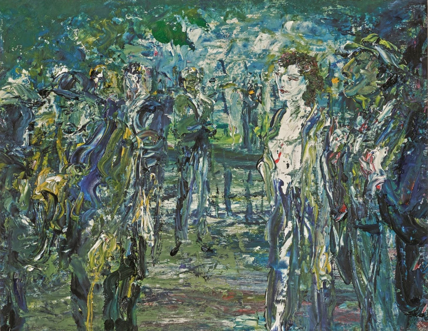 Jack B. Yeats, "Summer Evening in September" (image courtesy Sotheby's)