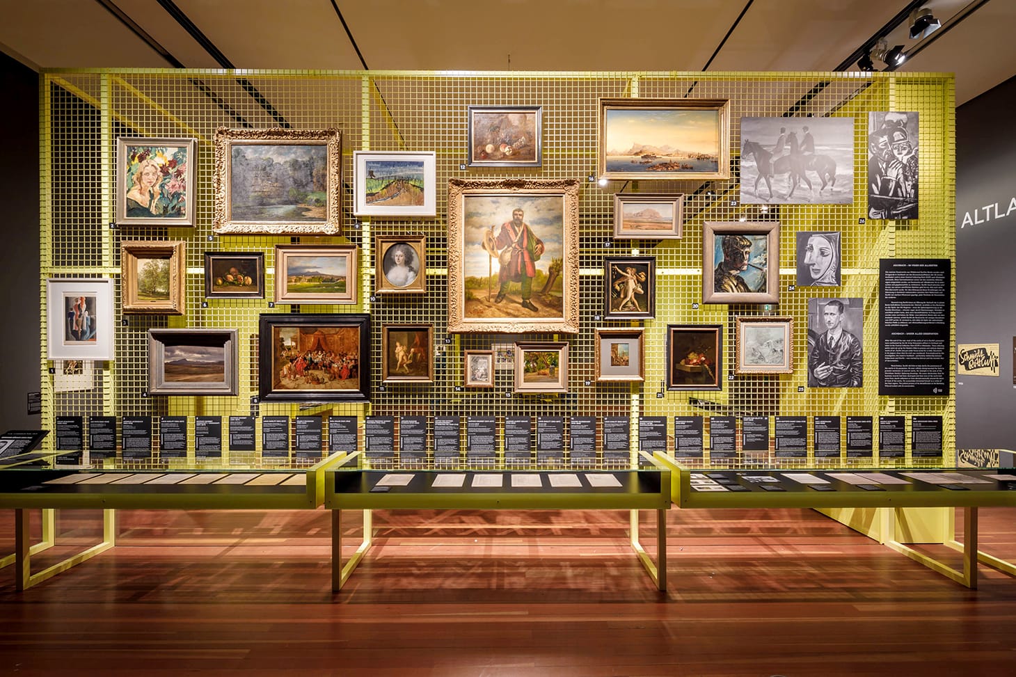 Installation view of <em>Gurlitt: Status Report — An Art Dealer in Nazi Germany</em> (photo by Bernd Lammel, 2018 © Kunst- und Ausstellungshalle der Bundesrepublik Deutschland GmbH)