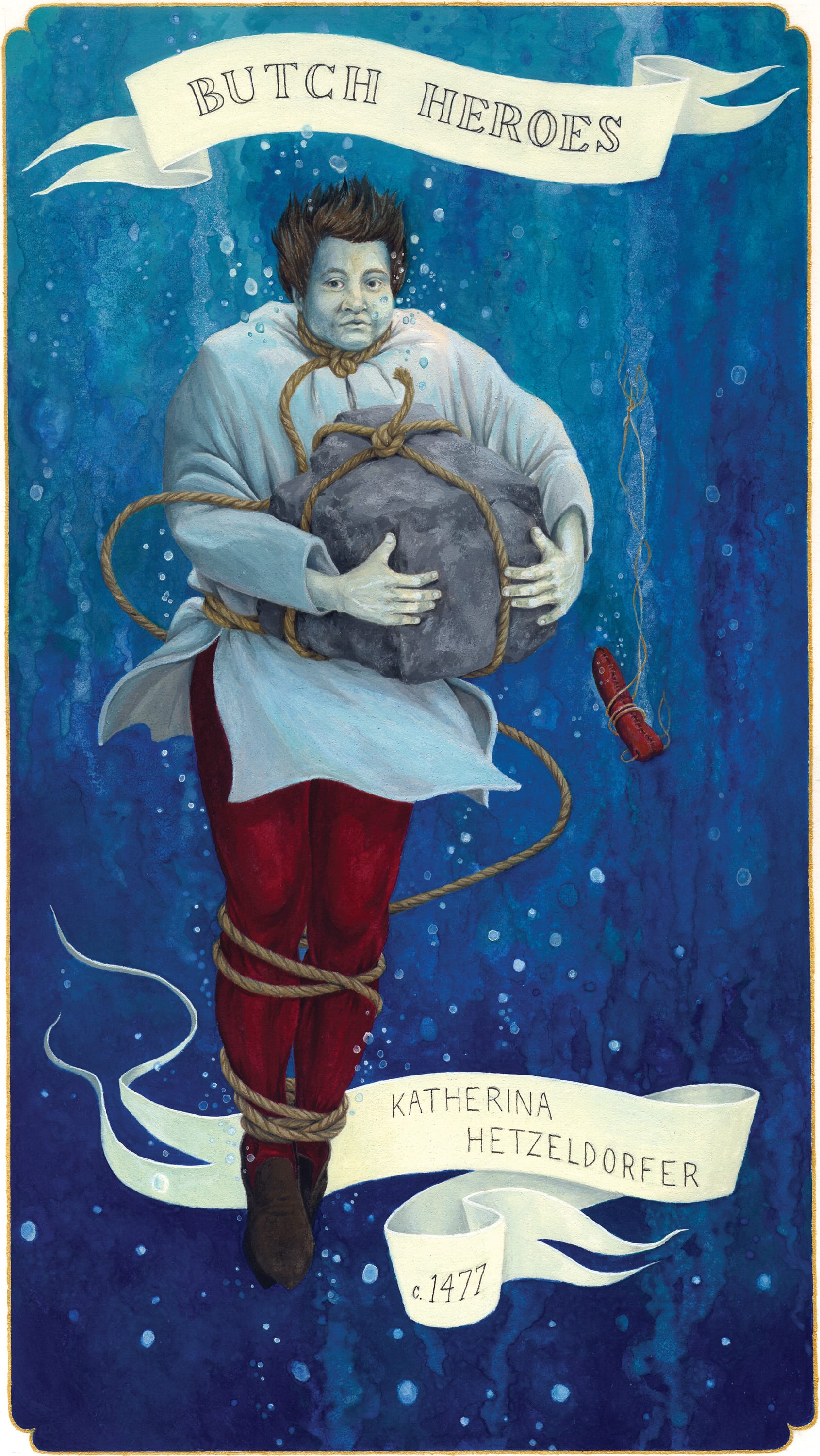 Artwork from Butch Heroes by Ria Brodell.