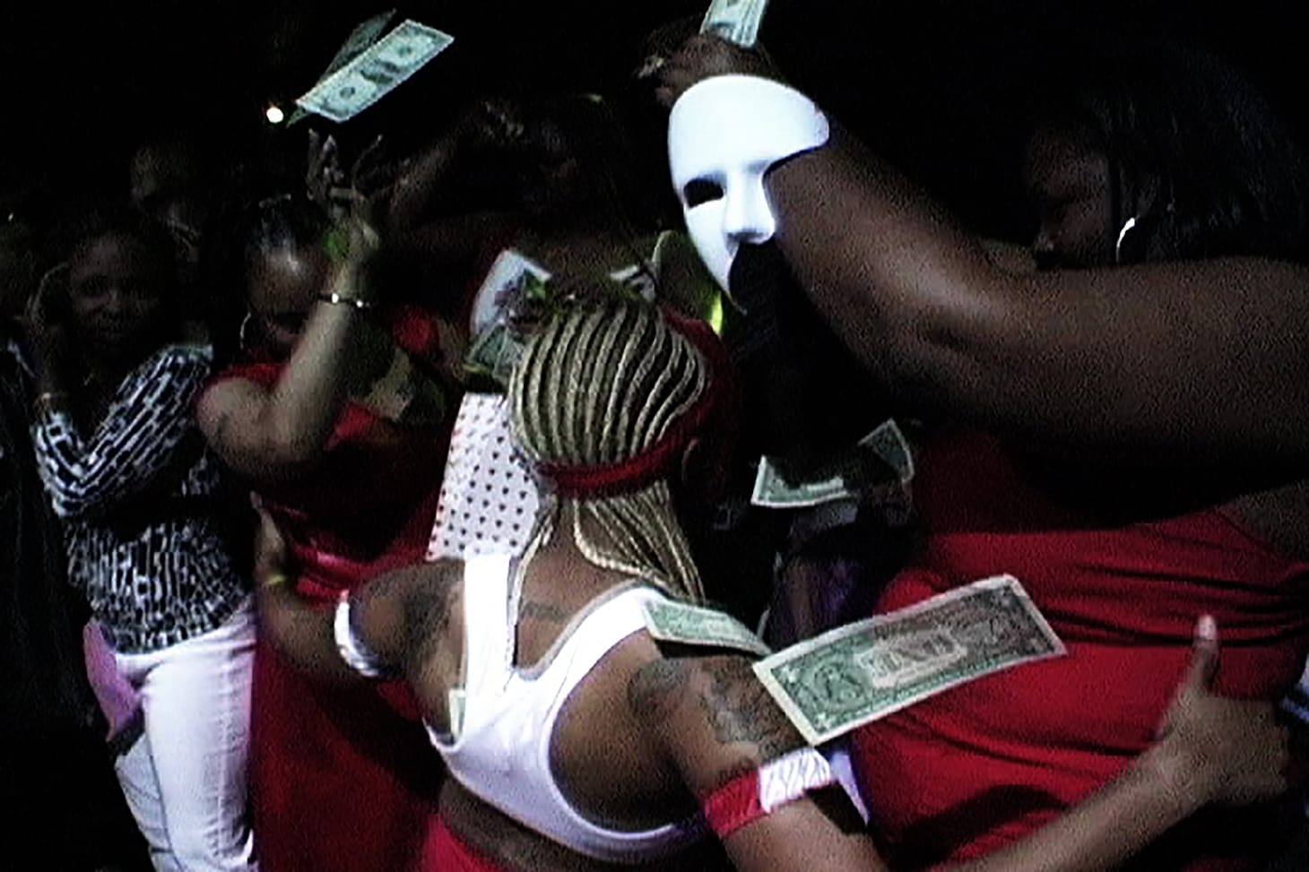 Leilah Weinraub, <em/>Shakedown (2018), digital video, color, sound