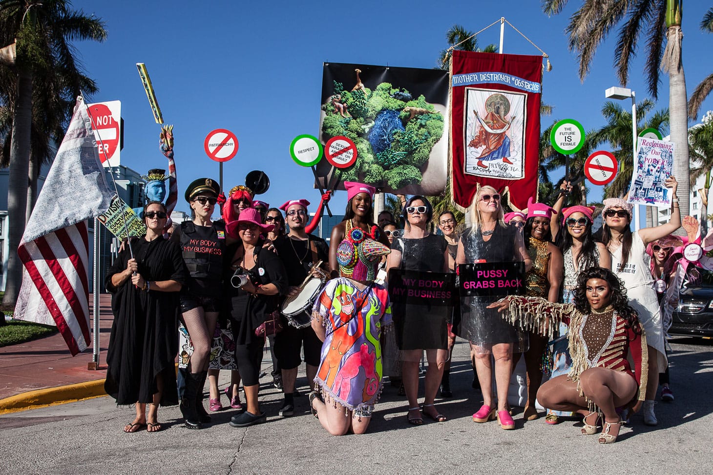 Parade on Patriarchy (image courtesy Michelle Pred)