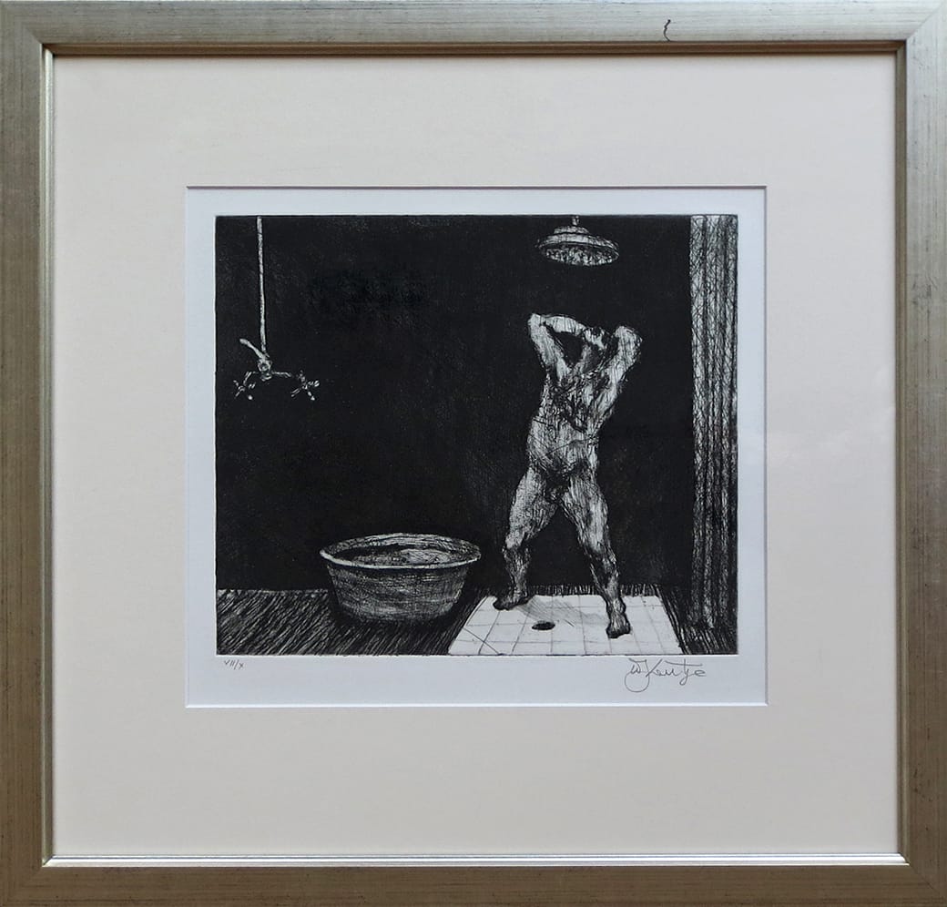 William Kentridge,&nbsp;Black Ubu, 1996-97, courtesy of&nbsp;Gallery Neptune & Brown