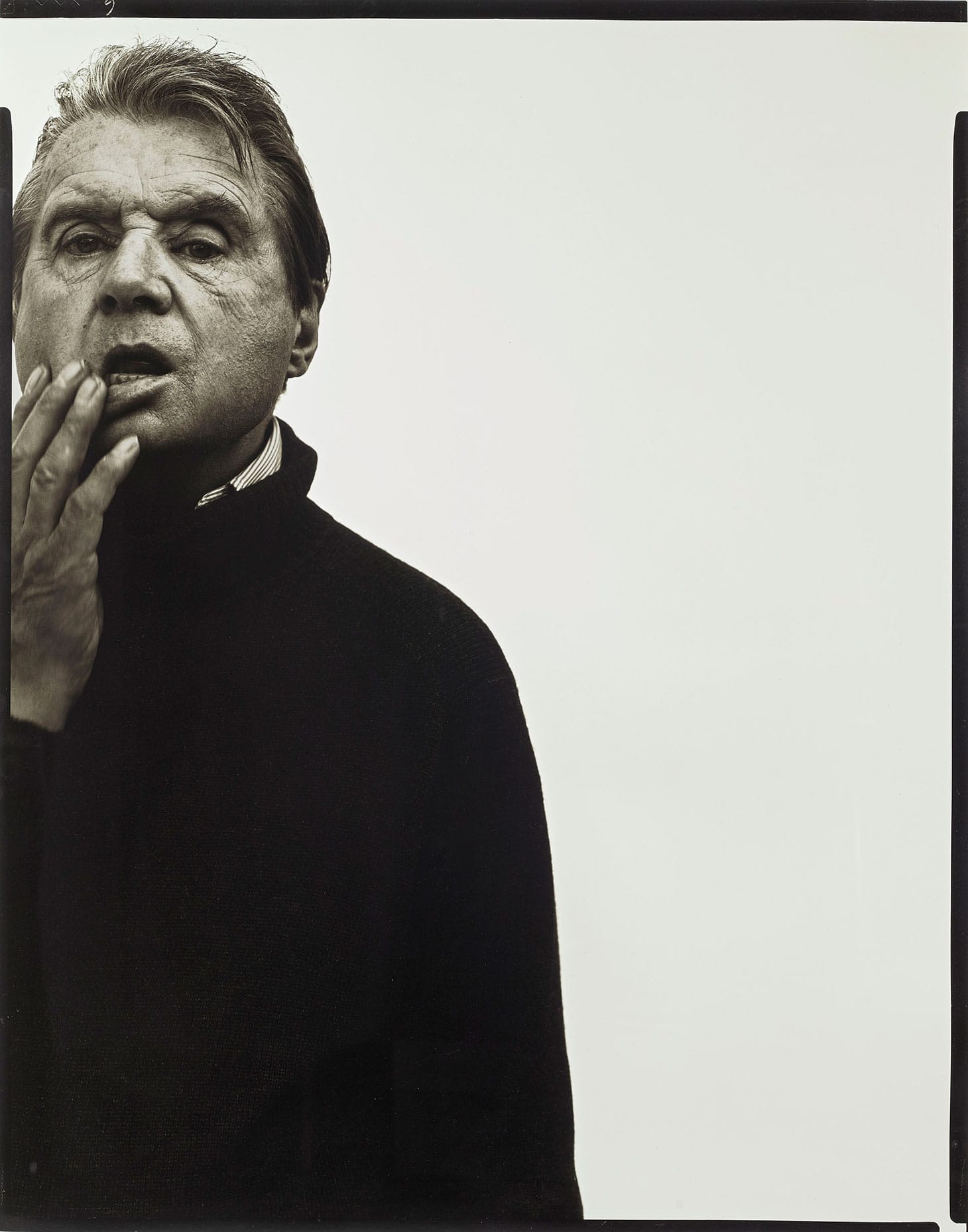 Richard Avedon, "Francis Bacon, Paris, 1979" (image courtesy Christie's)