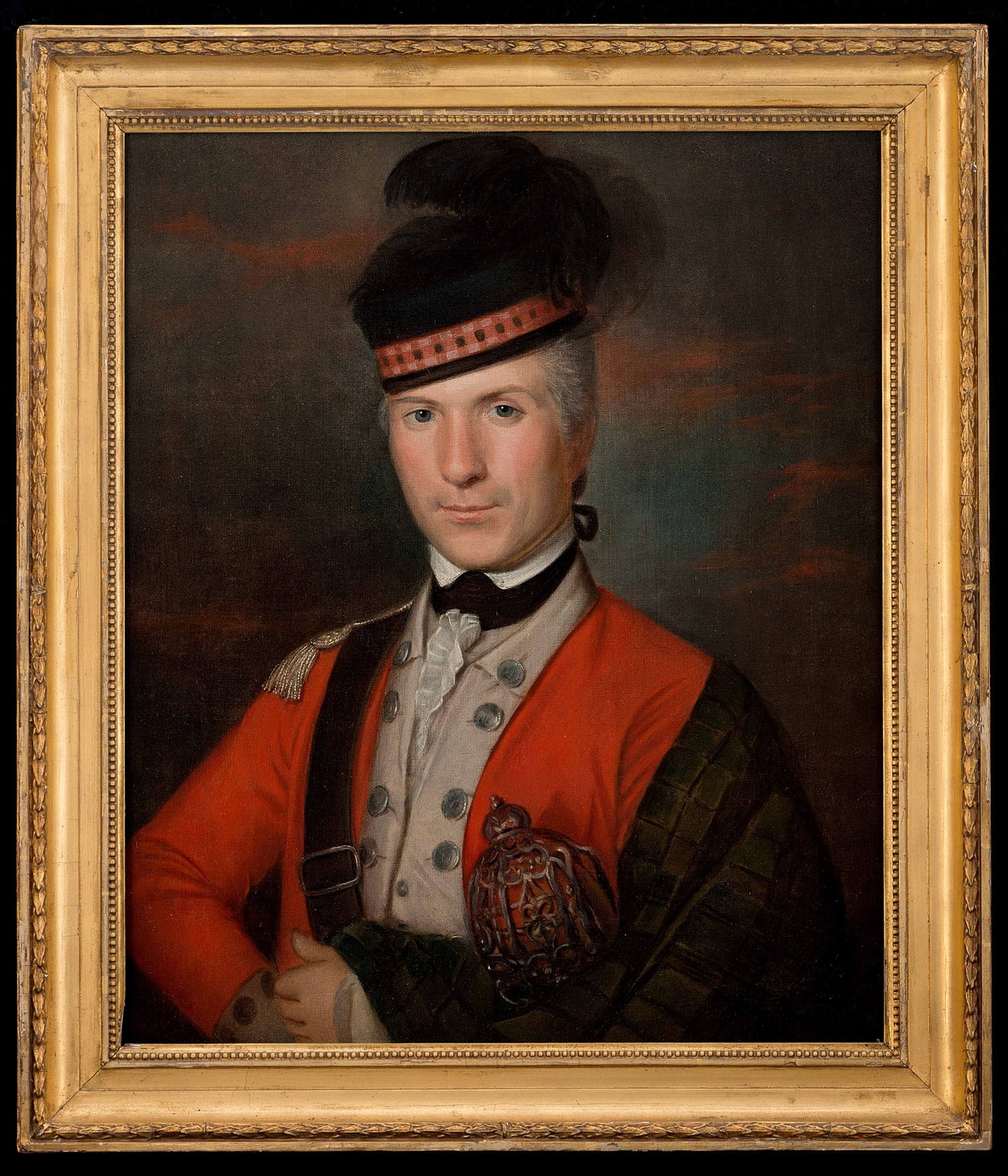 Unidentified artist, "Portrait of Major Patrick Campbell" (1775-1776), oil on canvas (image courtesy the Art Museums of Colonial Williamsburg)
