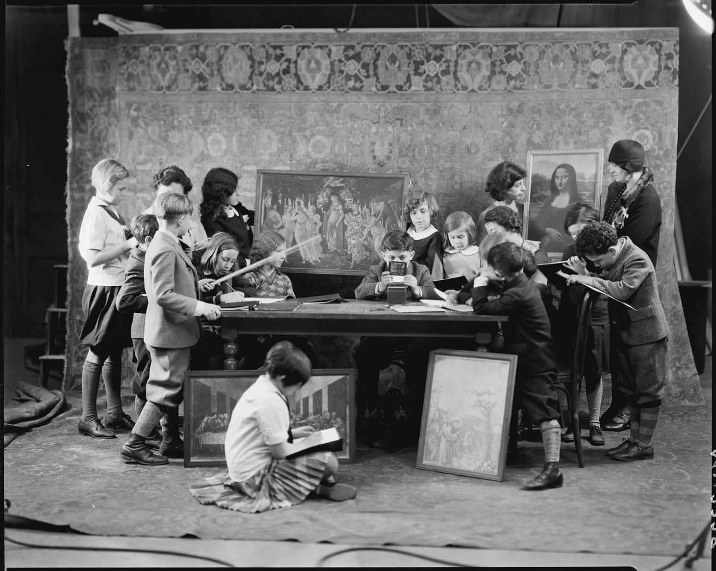 "Class of Members' Children" (1929) (photo © The Metropolitan Museum of Art, via The Metropolitan Museum of Art Flickrstream)