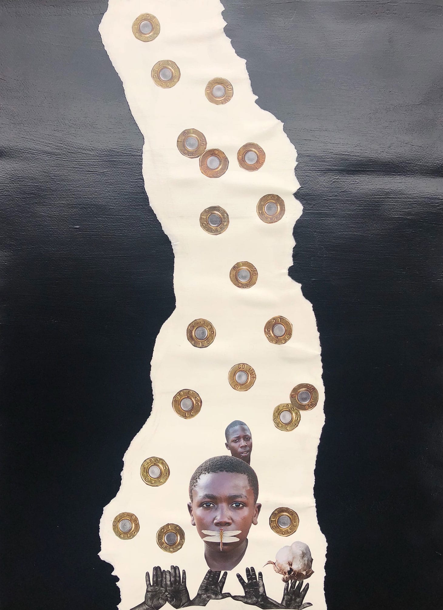 Christa Davis, "When the Smoke Clears" (2018) (image courtesy the artist and TILA Studios Gallery)