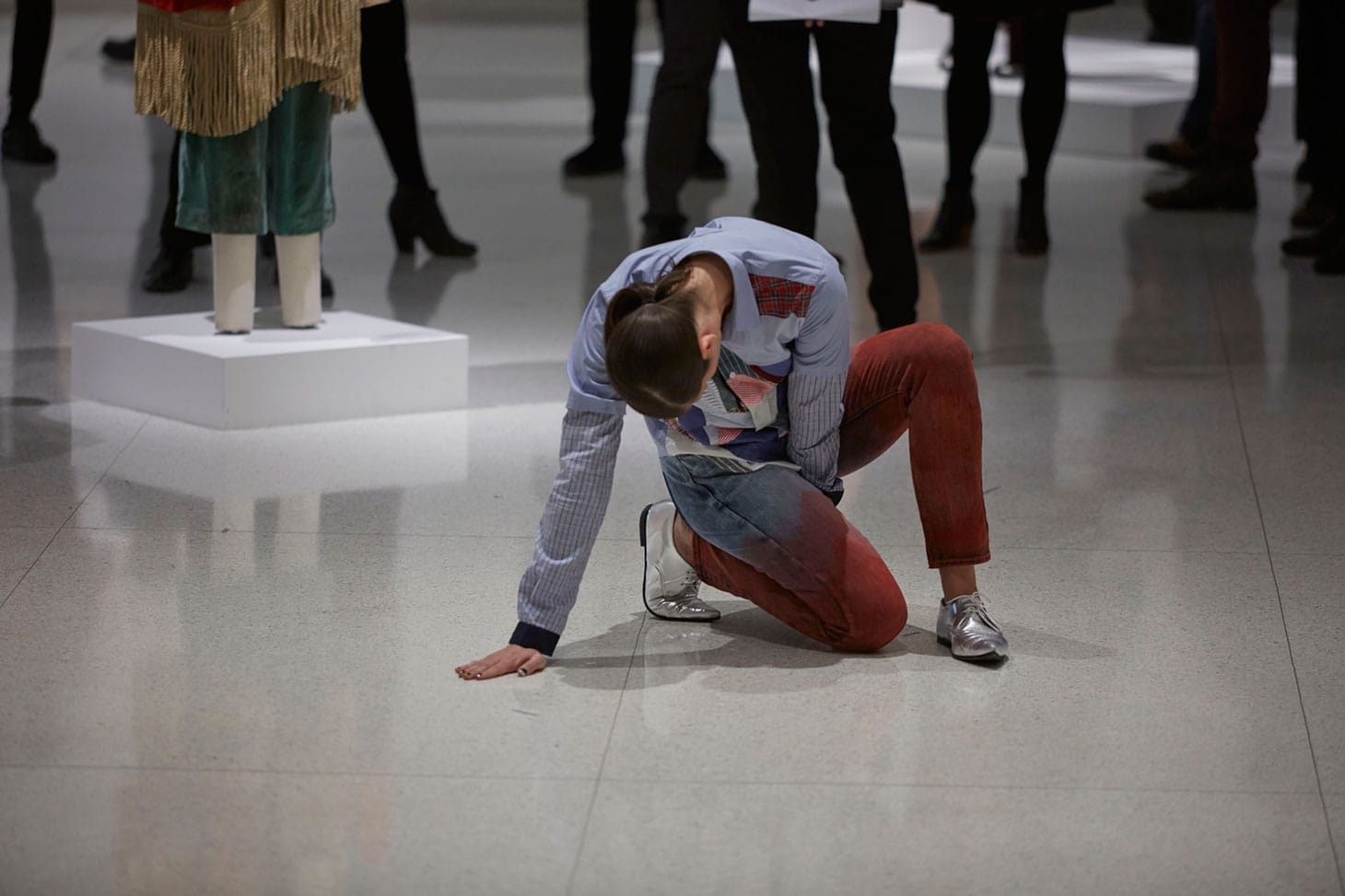 Maria Hassabi, <em>STAGING: solo</em> (2017) (photo by Gene Pittman, image courtesy Walker Art Center)