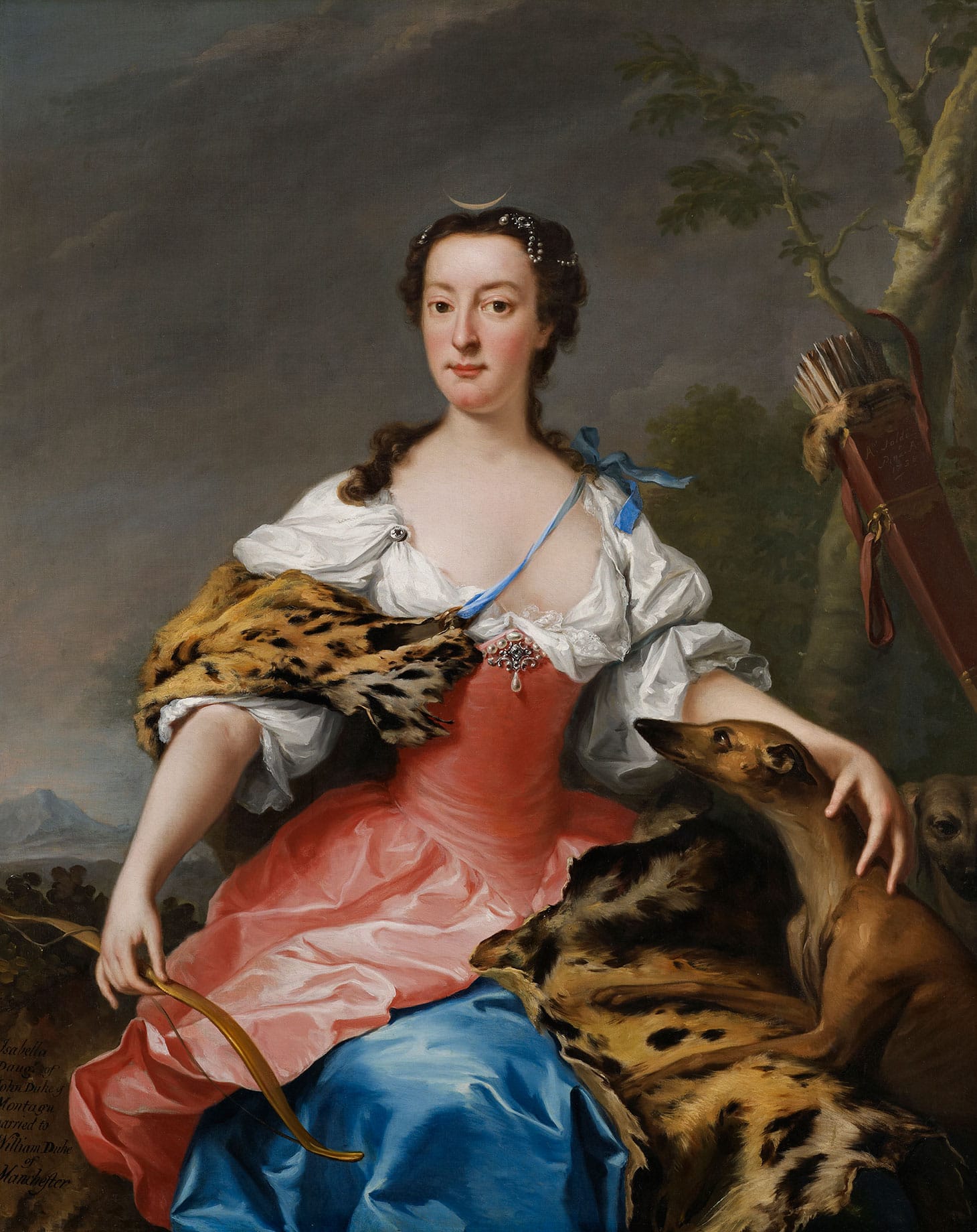 Andrea Soldi, Isabella Duchess of Manchester (1738) (image courtesy Whitfield Fine Art and the Foundling Museum)
