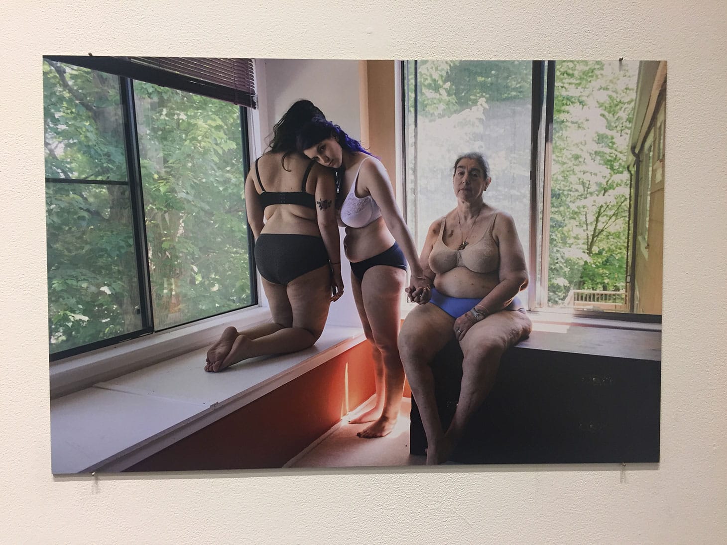 Leah Edelman-Brier (photo by the author for Hyperallergic)