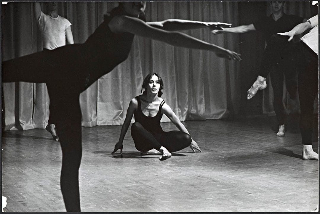 Yvonne Rainer in the “Bach” Section of Terrain, photo by Al Giese, 1963. Image courtesy of Getty Research Institute, Los Angeles (2006.M.24)