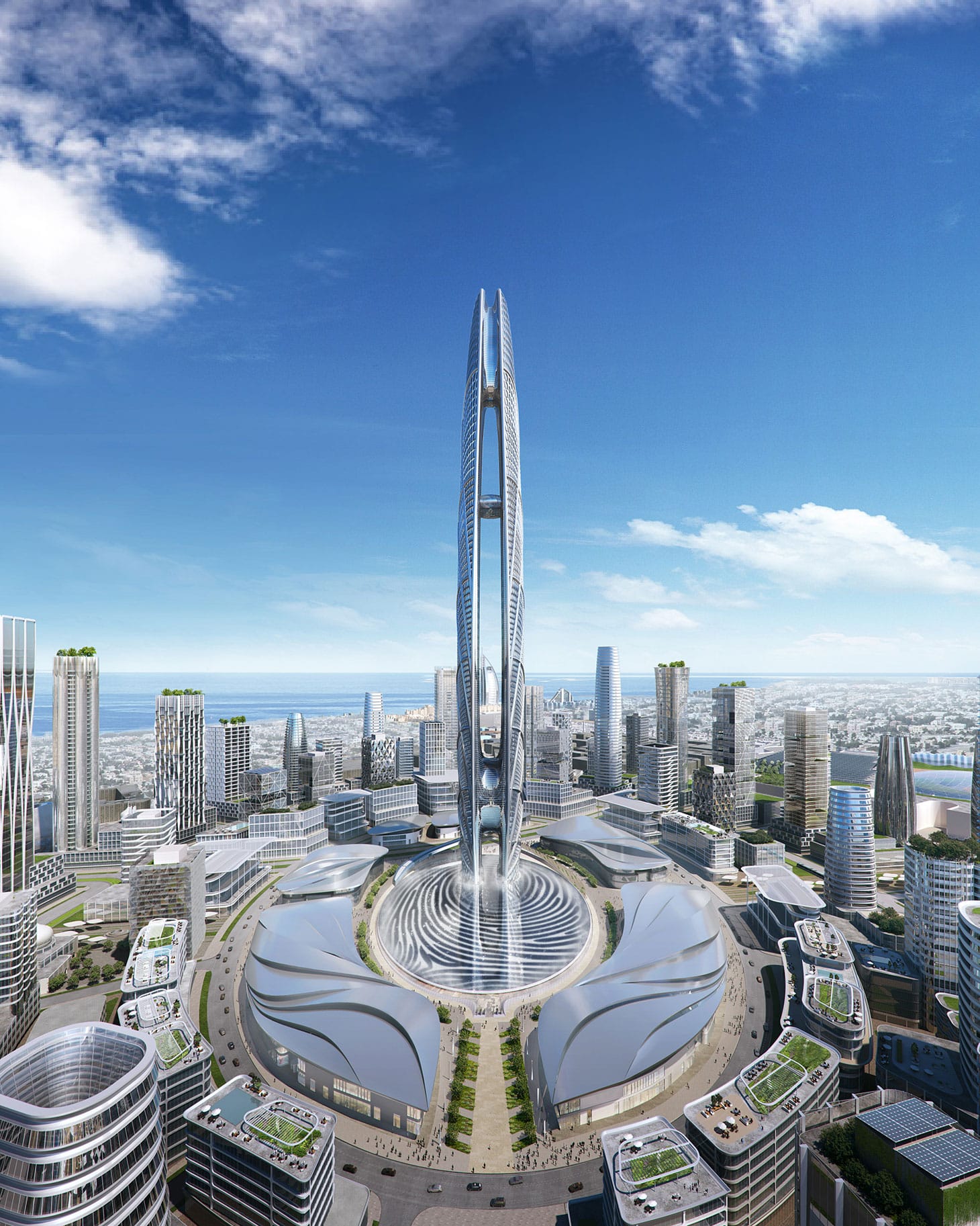 Rendering of Burj Jumiera