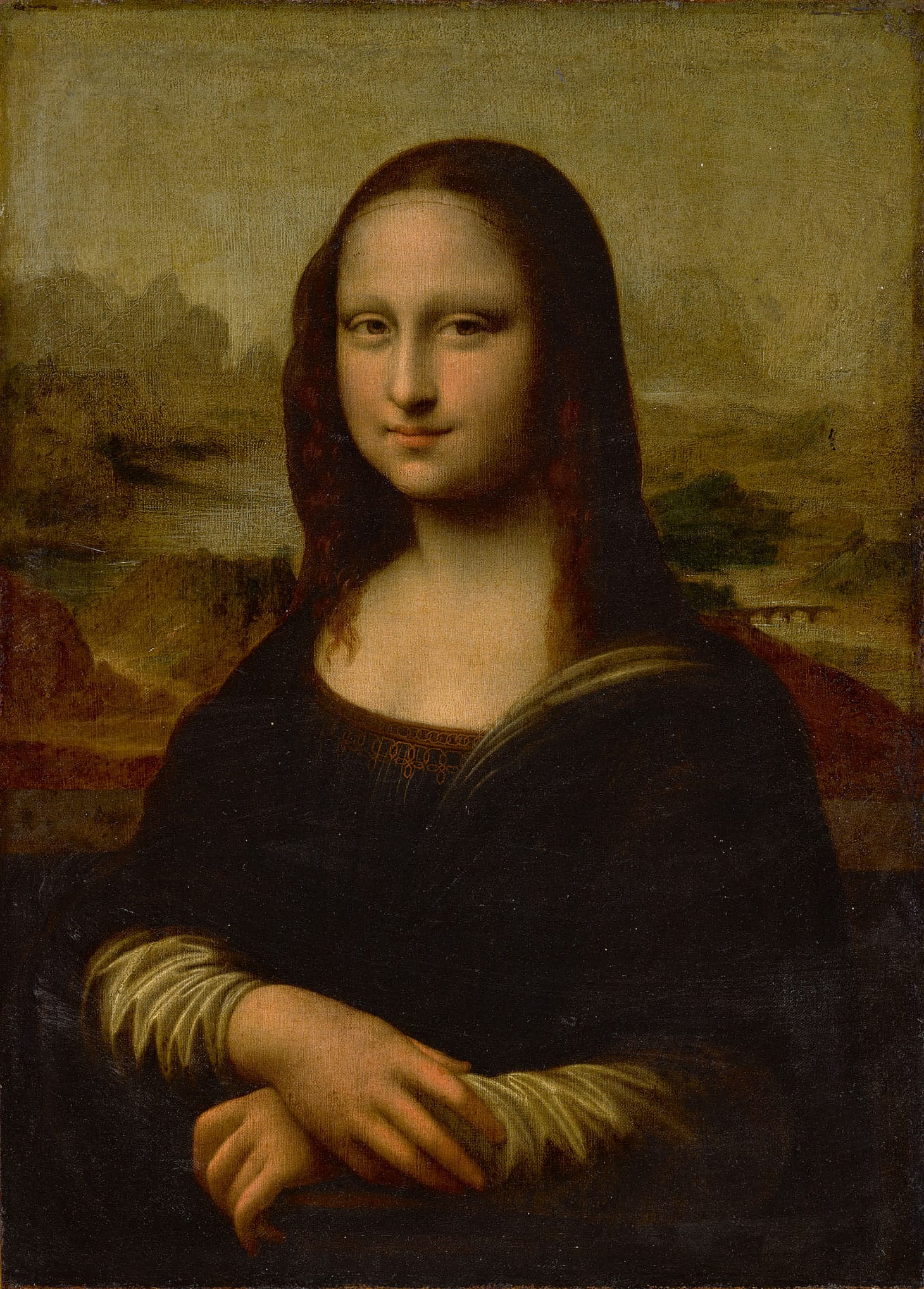 Follower of Leonardo da Vinci, 17th century, "Mona Lisa", oil on canvas, unframed 29 x 21 inches (image courtesy Sotheby's)