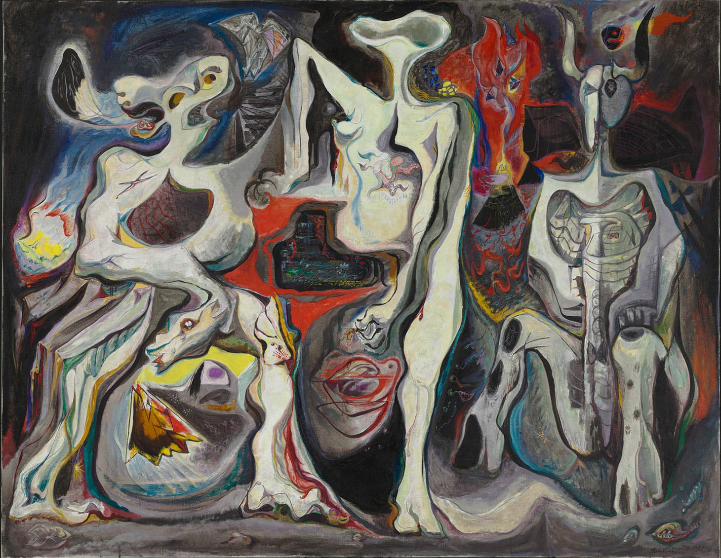 André Masson, "There Is No Finished World" (1942) (image courtesy The Baltimore Museum of Art: Bequest of Saidie A. May, BMA 1951.333, © Artists Rights Society (ARS), New York / ADAGP, Paris)