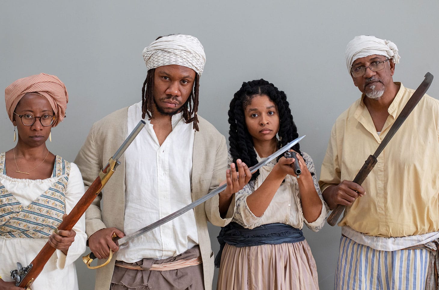 Dread Scott, "Slave Rebellion Reenactment, Army of the Enslaved" (2019) (image courtesy the artist)