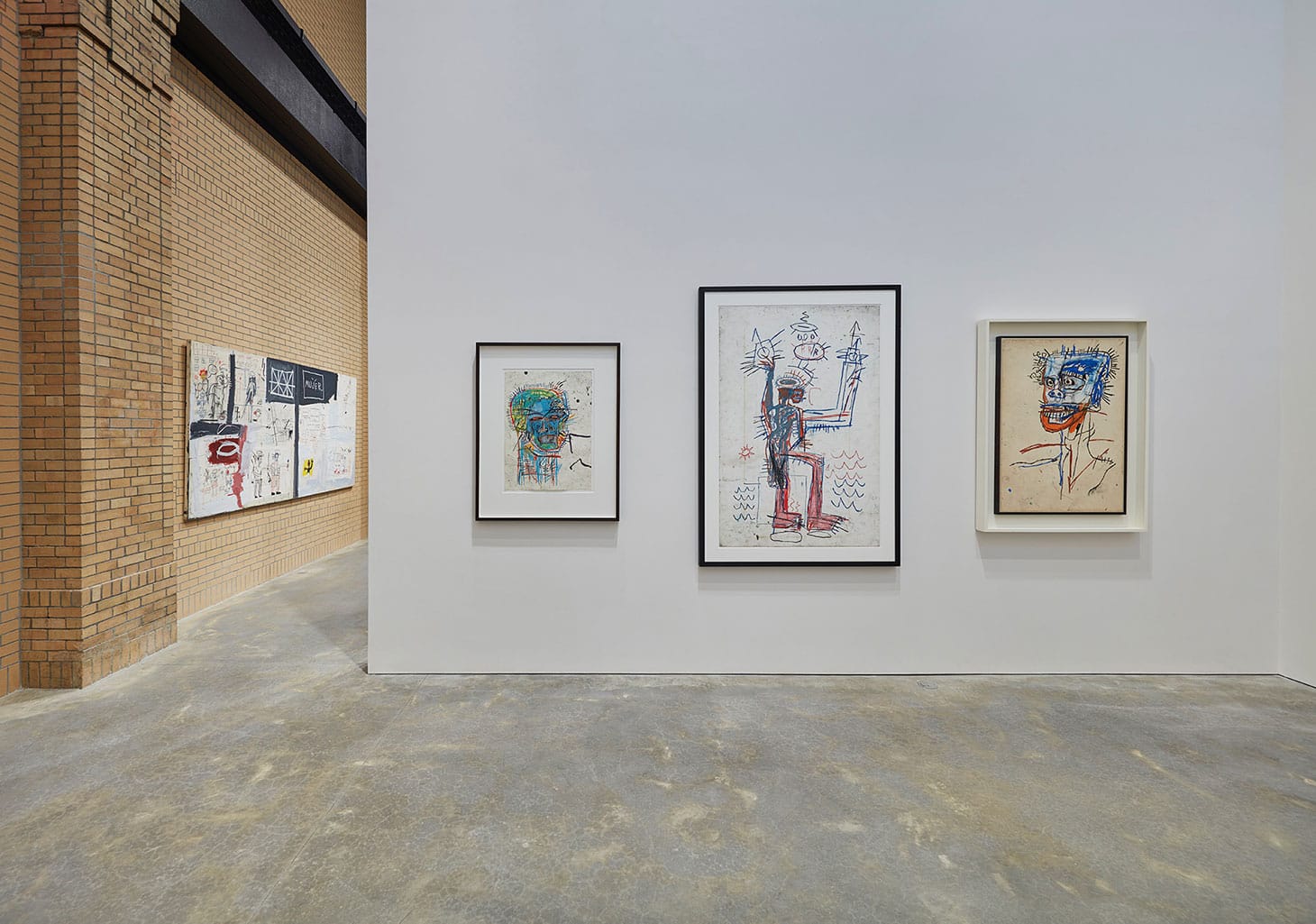 Jean-Michel Basquiat at the Brant Foundation, installation view