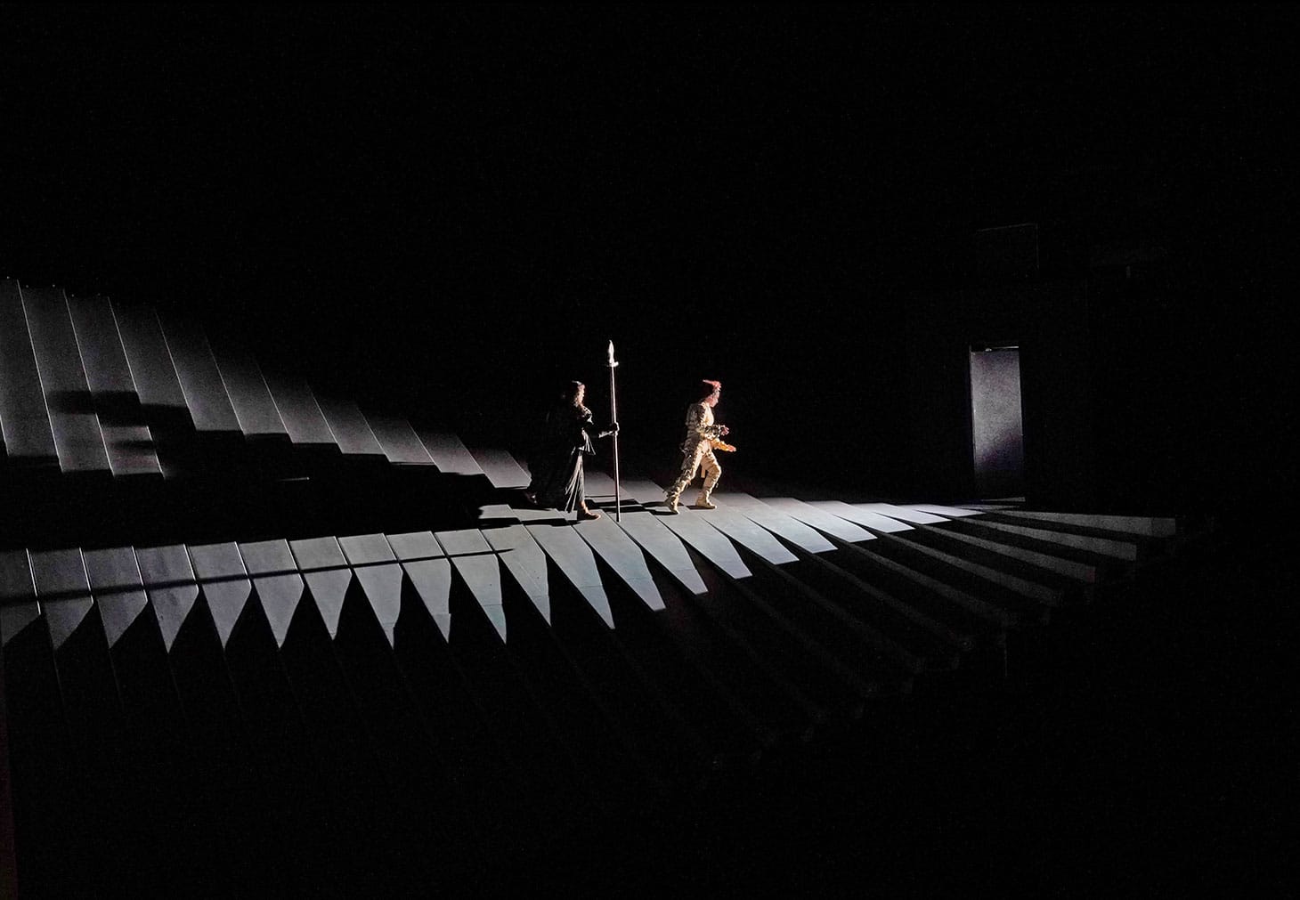A scene from Wagner's <em/>Das Rheingold