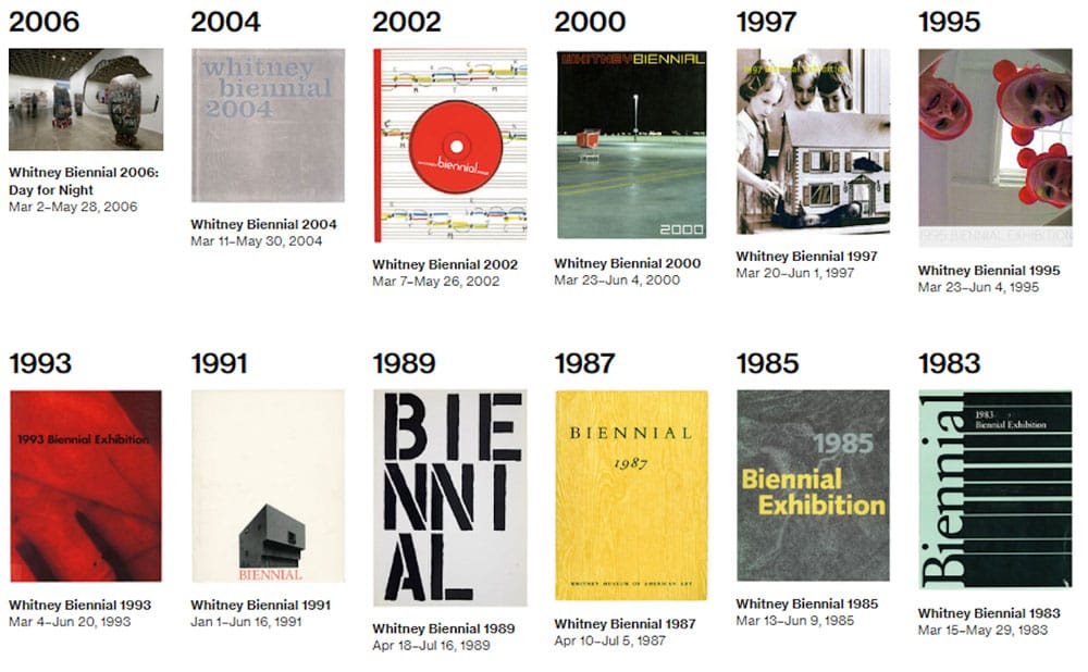 The Whitney Museum Launches Digital Resource for Past Biennials
