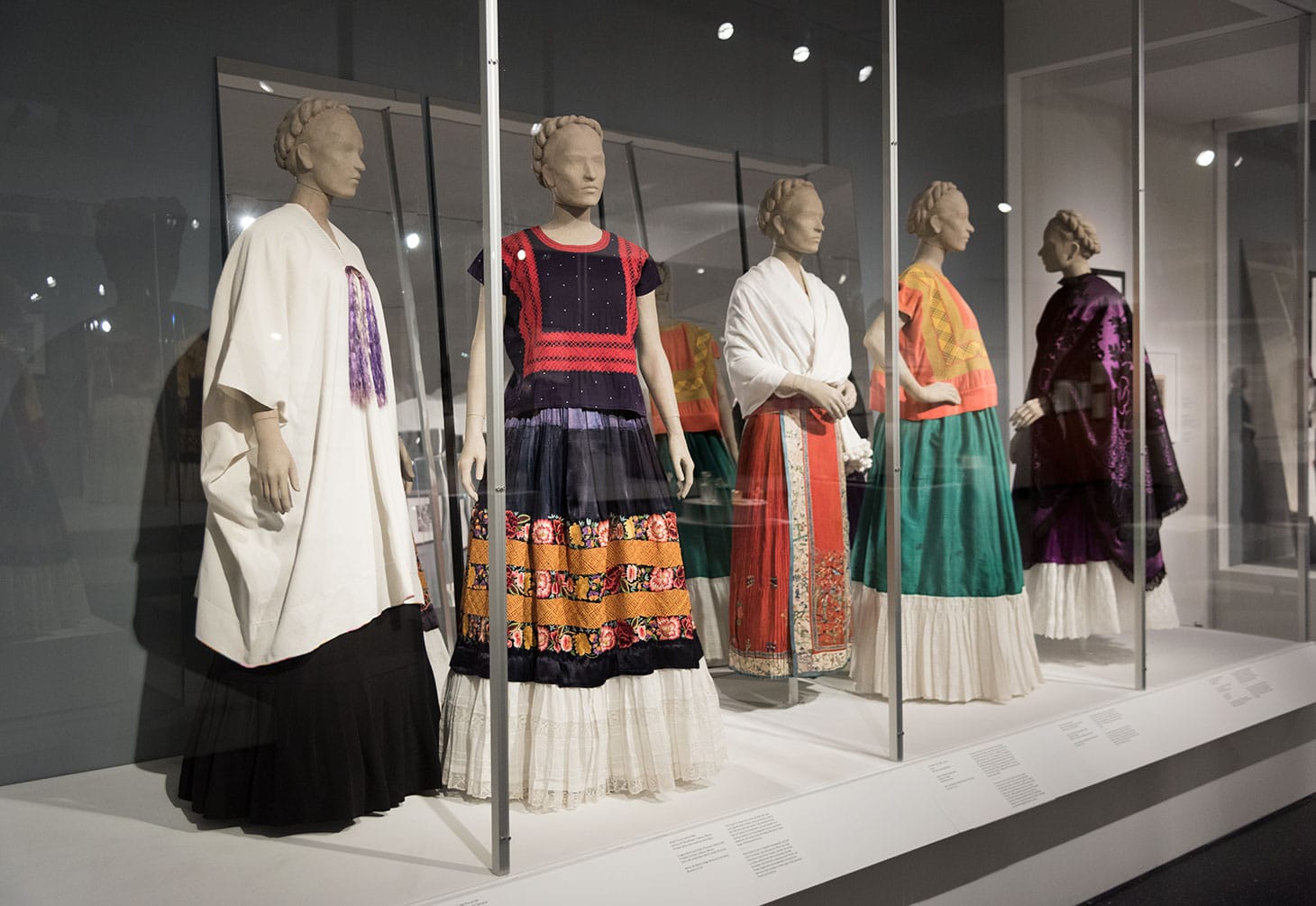 Installation view, <em>Frida Kahlo: Appearances Can Be Deceiving</em>, Brooklyn Museum (photo by Jonathan Dorado)