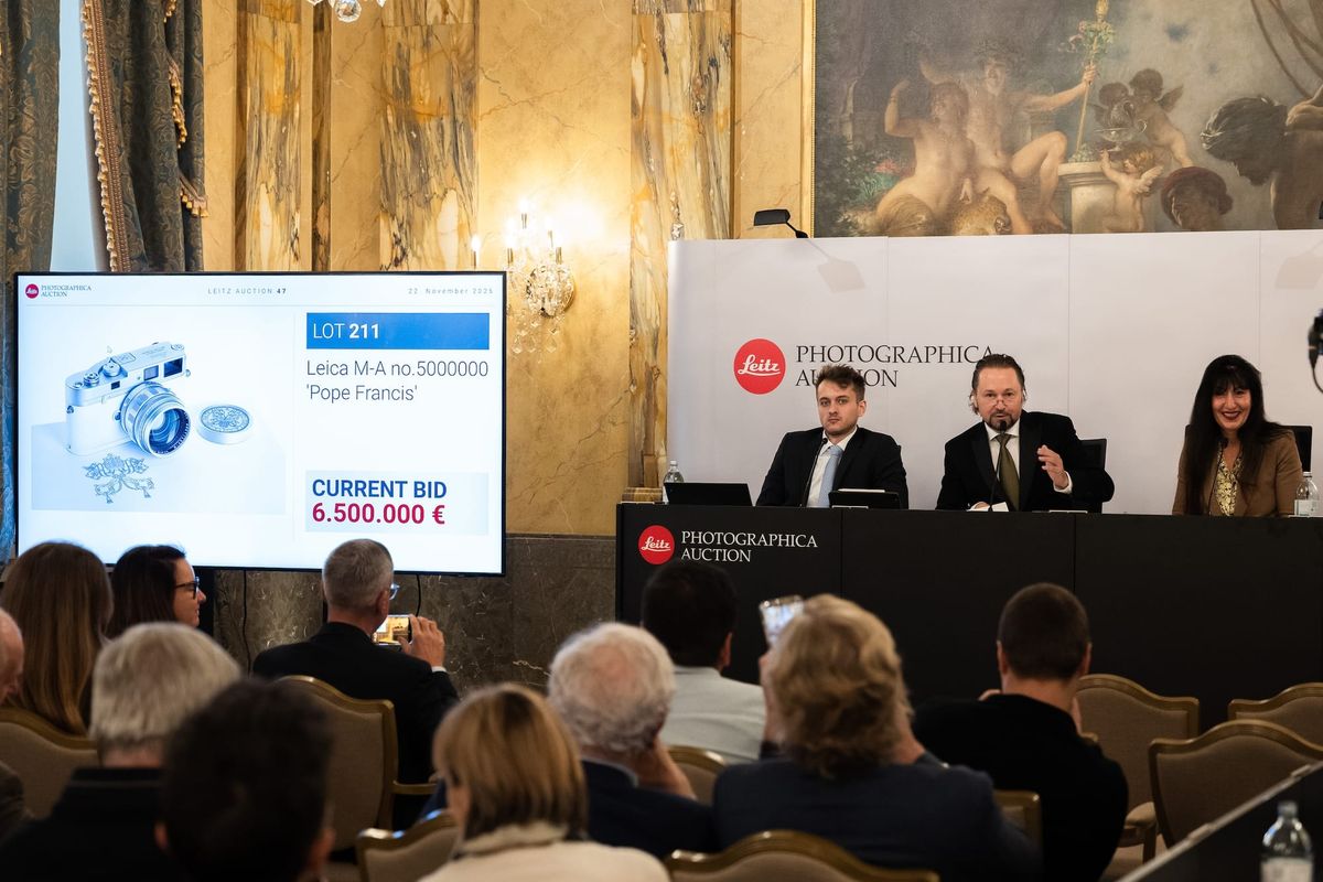 Pope Francis’s Camera Sells for $7.5M