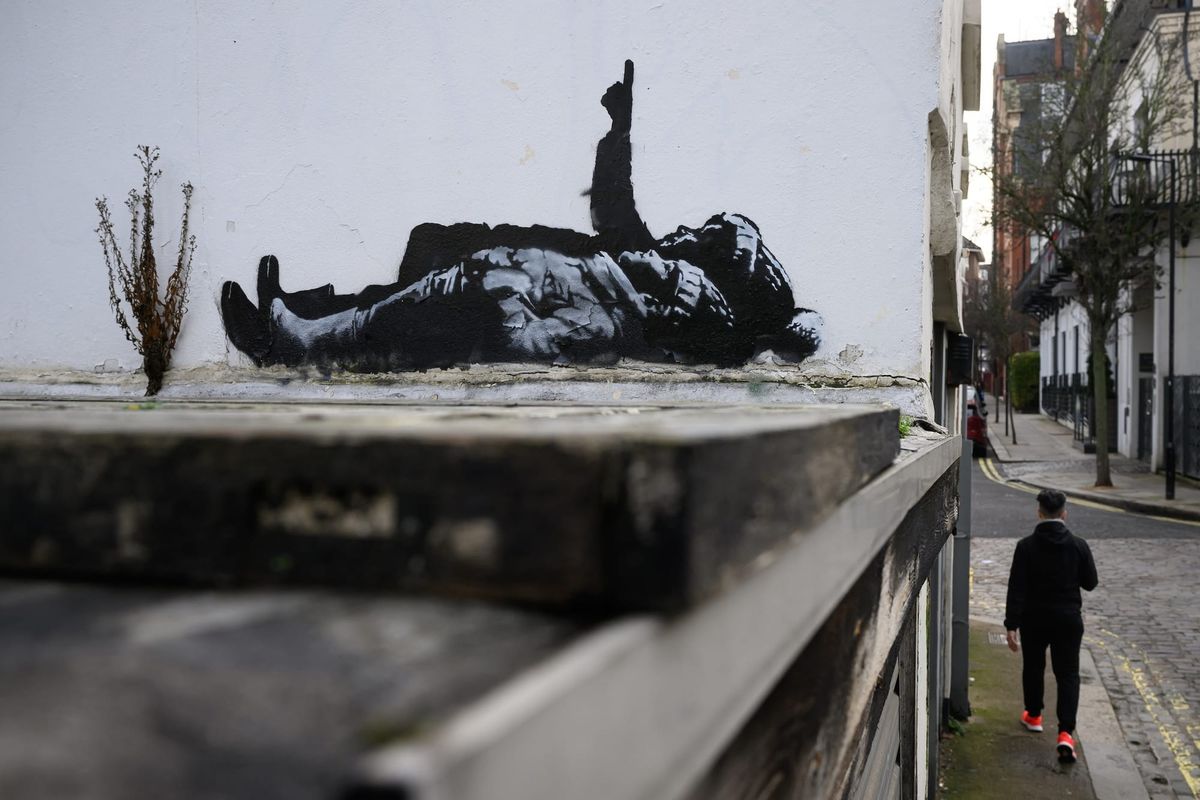 Banksy’s Latest Mural Is a Heartbreaking Christmastime Message
