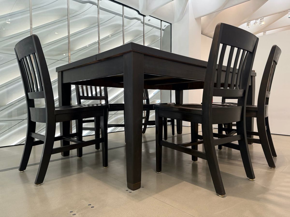 Taking a Seat at Robert Therrien’s Table