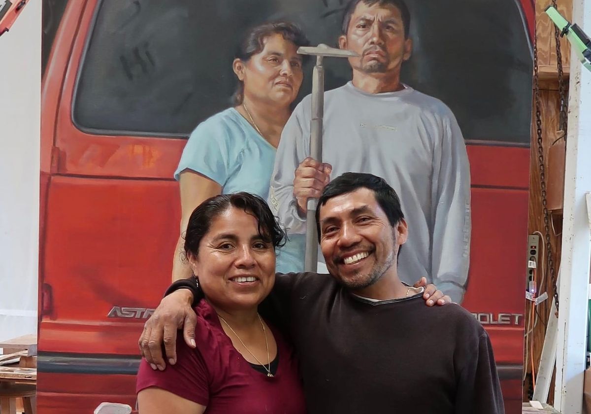 Chicana Painter Criselda Vasquez Says ICE Detained Her Father