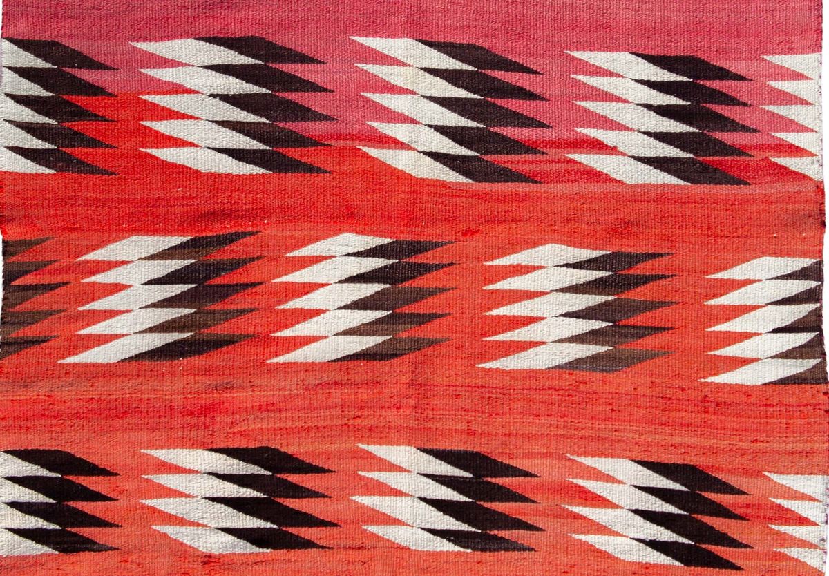 A Look Into Frank Stella's Mesmerizing Collection of Dine Textiles