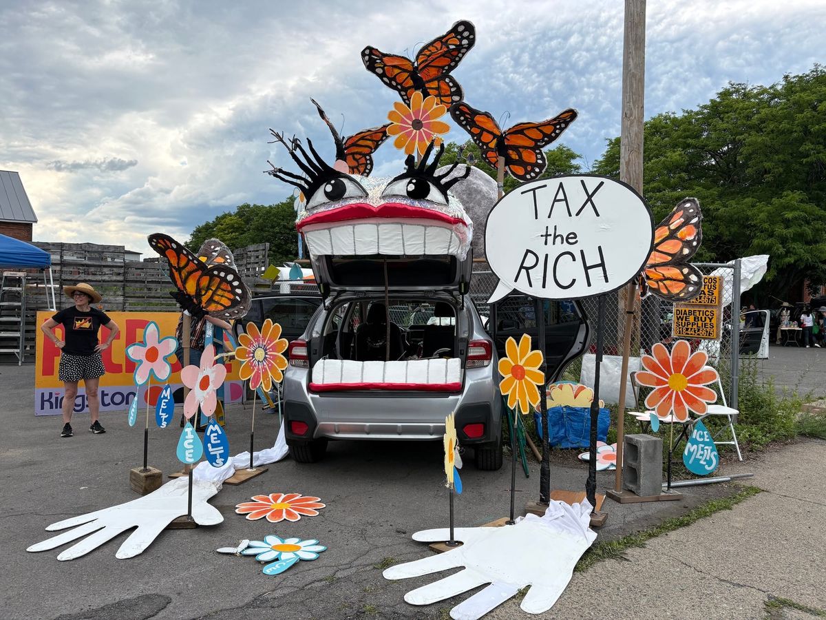 At Upstate Art Weekend, Cars and Barns Are Galleries