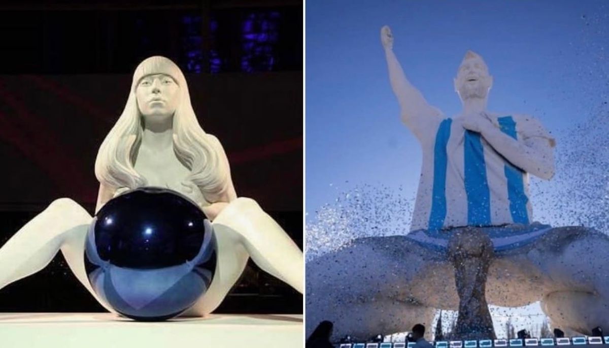 The World's Tallest Messi Statue Is Also Its Most Salacious