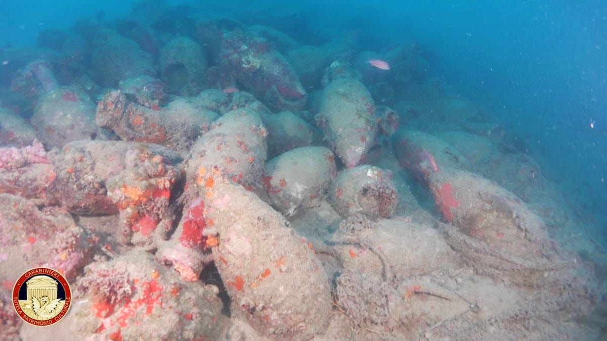 Divers Stumble Upon 2,000-Year-Old Roman Shipwreck in Italy
