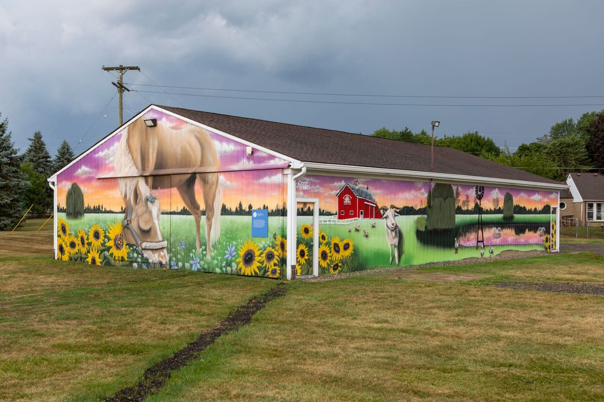 Detroit Institute of Art Unveils Neighhh-borly Display of Love