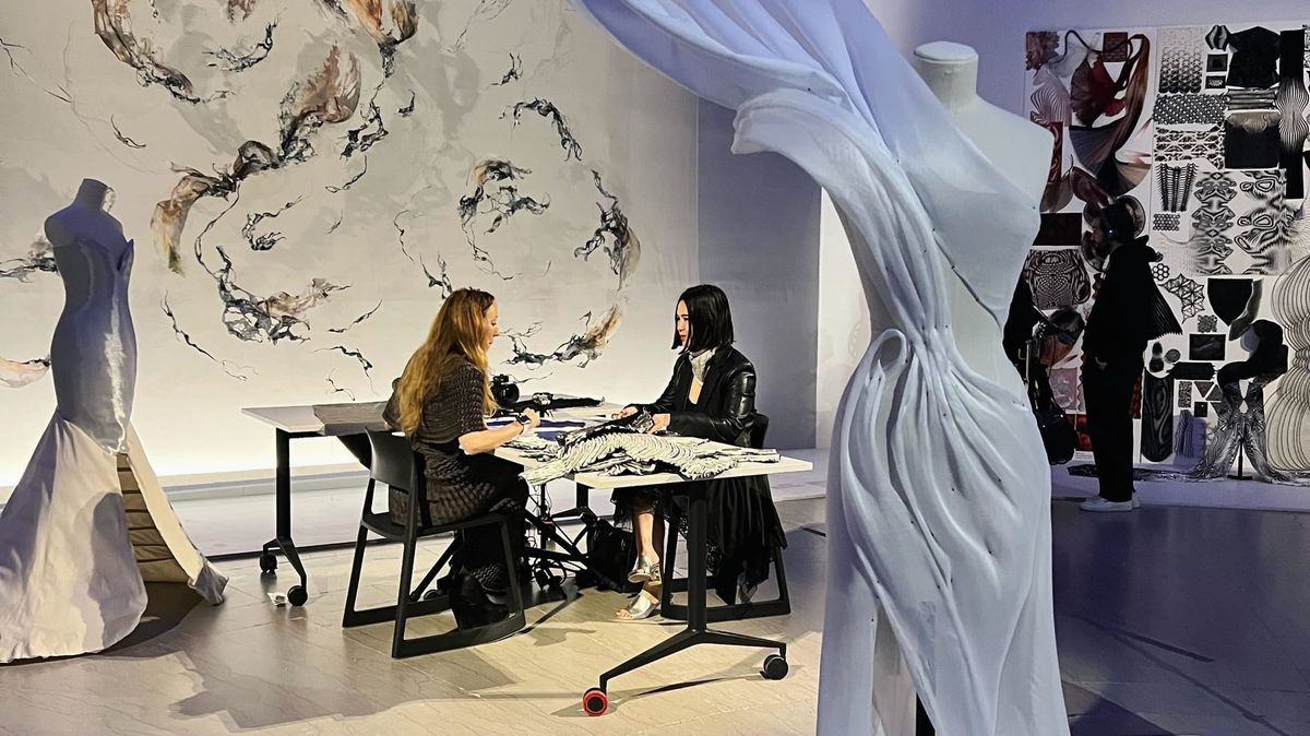 The Day I Pleated With Iris van Herpen