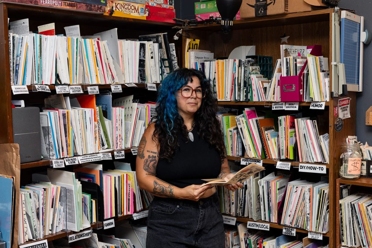 Inside the 3,000-Zine Library in a Texas Living Room