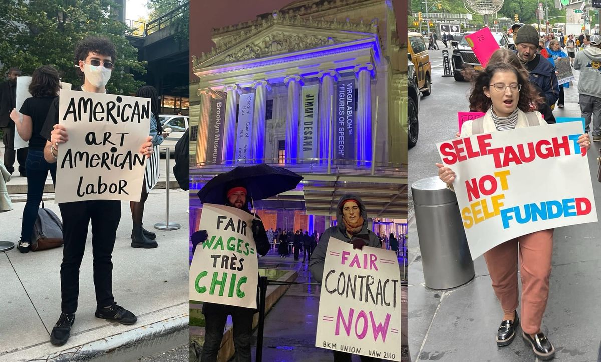 Staff at Whitney Museum, Brooklyn Museum, and American Folk Art Museum Authorize Strike