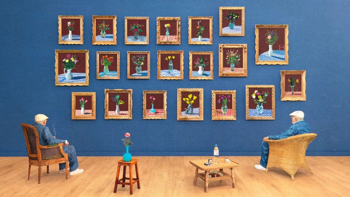 Six Decades of David Hockney on View in Gloucester, MA